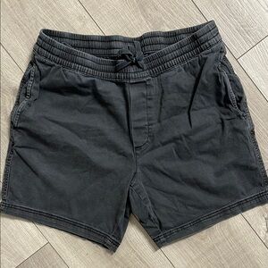 Men's Black Casual Shorts